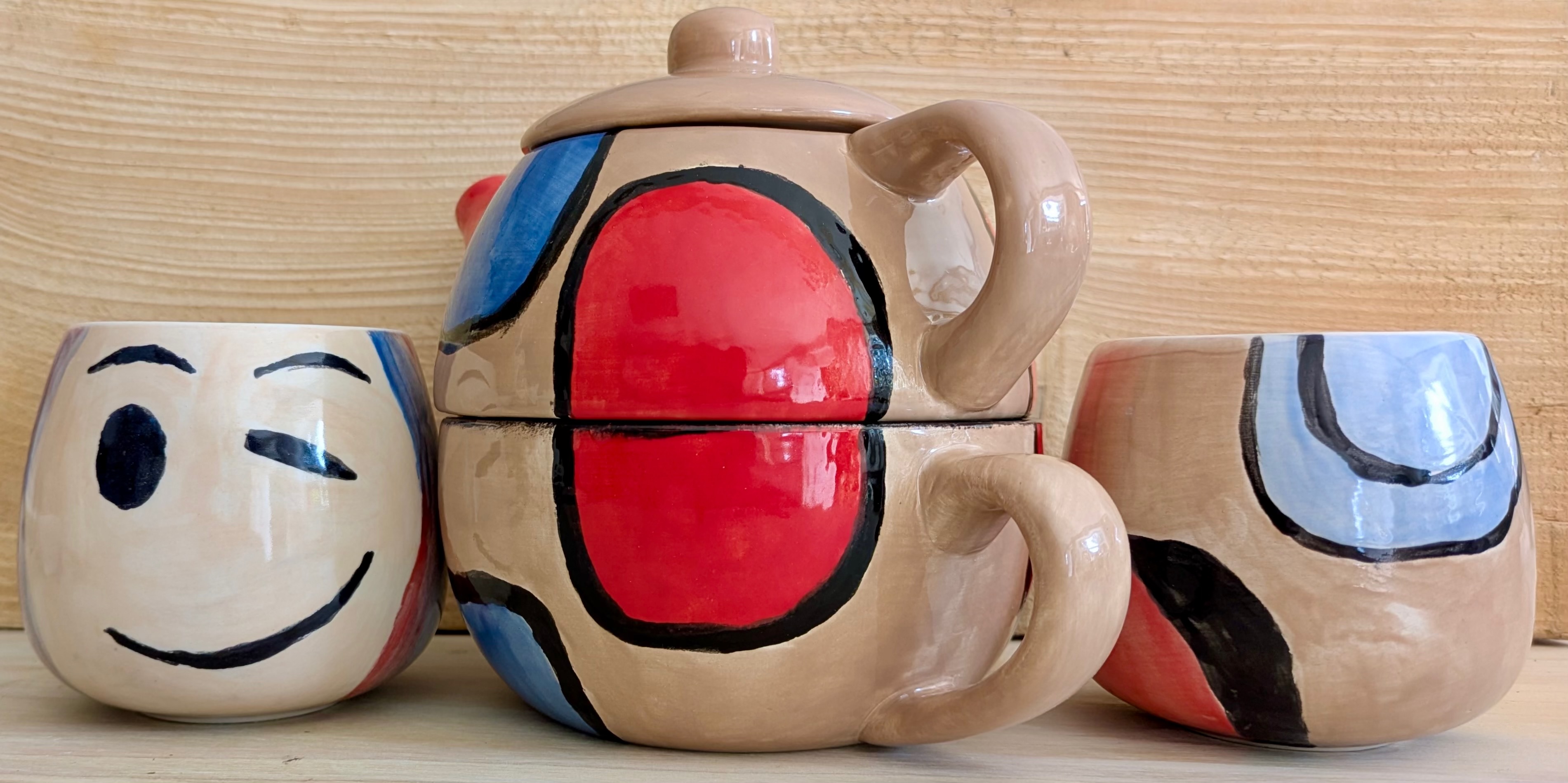 Keramik Kunstwerke im Atelier Facettenreich